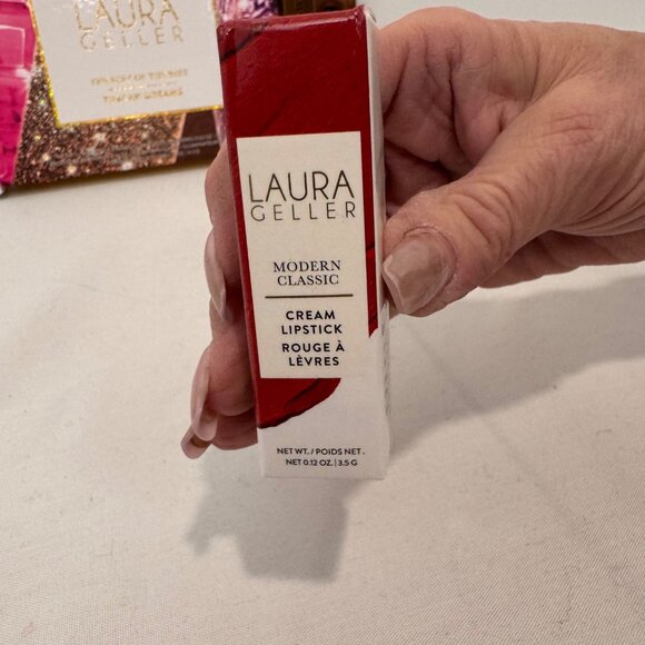 New Laura Geller Makeup Set Bundle W/ Baked Blush Mascara Lip Brush & More - Picture 11 of 16